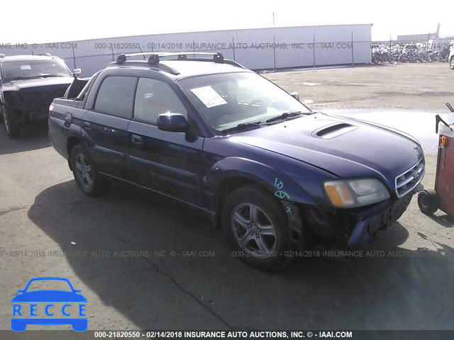 2004 SUBARU BAJA TURBO 4S4BT63C246102035 зображення 0