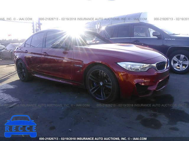 2016 BMW M3 WBS8M9C54G5D31501 image 0