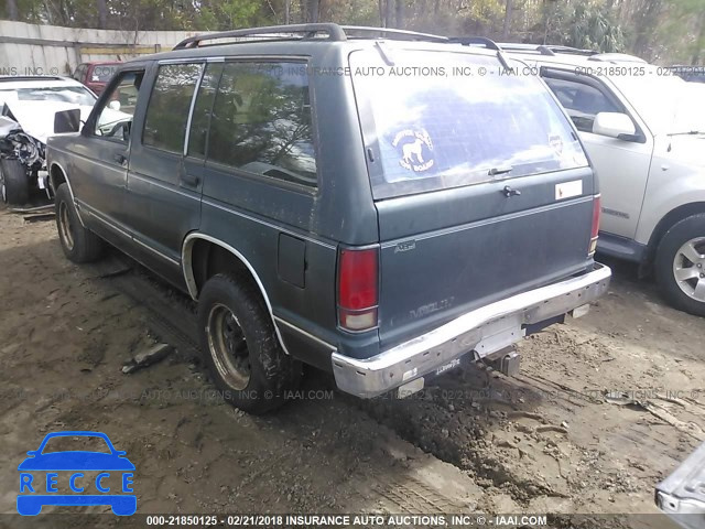 1993 CHEVROLET BLAZER S10 1GNCS13W6P2210718 image 2