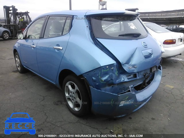 2011 NISSAN LEAF SV/SL JN1AZ0CP7BT007938 зображення 2