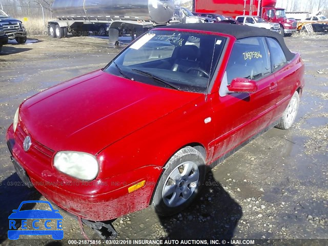 2002 VOLKSWAGEN CABRIO GLX 3VWDC21V72M800984 image 1