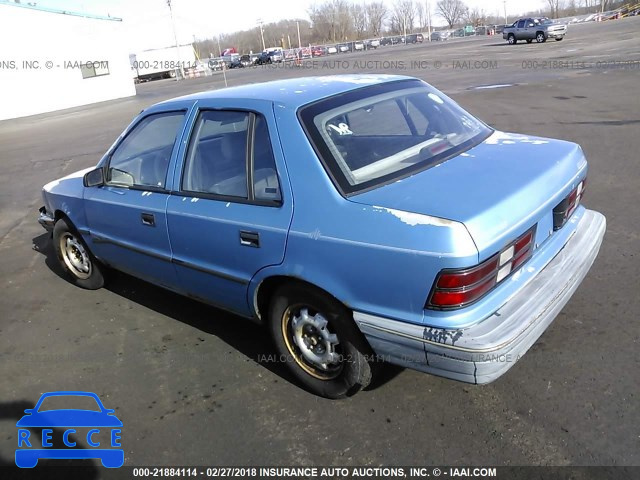 1991 DODGE SHADOW AMERICA/S 1B3XP28D0MN619267 зображення 2