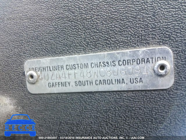 1998 FREIGHTLINER CHASSIS M LINE WALK-IN VAN 4UZA4FF48WC806094 image 9