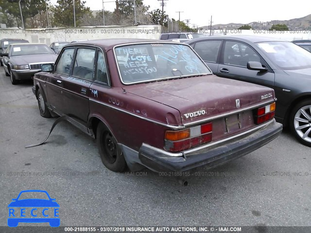 1990 VOLVO 240 DL YV1AA8844L1389113 image 2