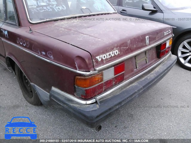 1990 VOLVO 240 DL YV1AA8844L1389113 image 5