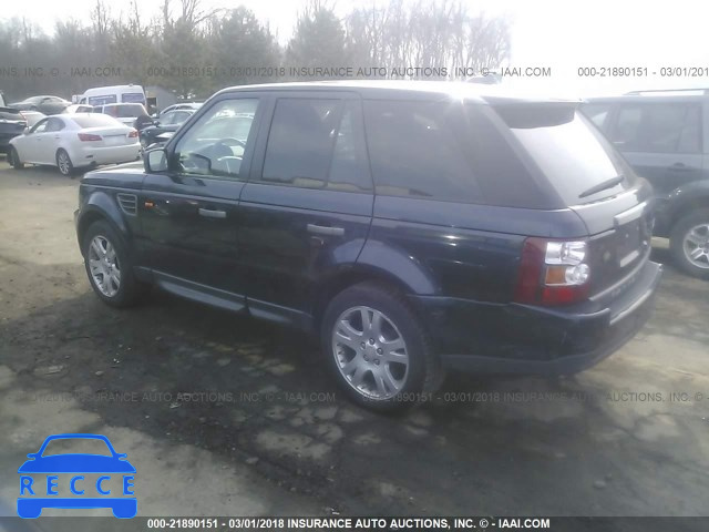 2007 LAND ROVER RANGE ROVER SPORT HSE SALSF25427A988801 image 2