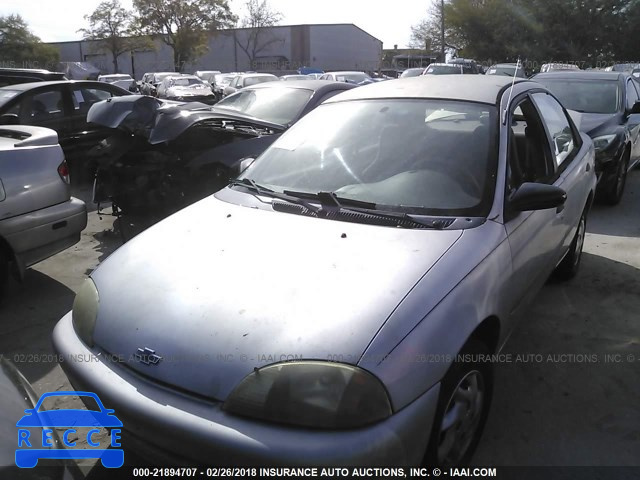 2000 CHEVROLET METRO LSI 2C1MR5222Y6704641 Bild 1