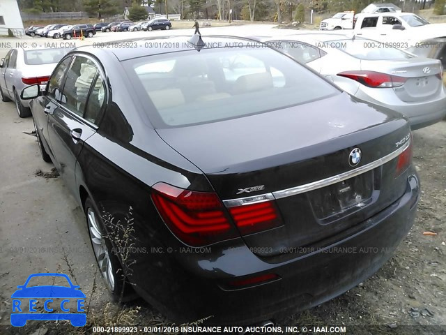 2015 BMW 740 LD/XDRIVE WBAYG6C58FD383757 зображення 2