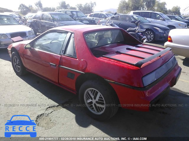 1985 PONTIAC FIERO SE 1G2PF37R3FP240442 image 2