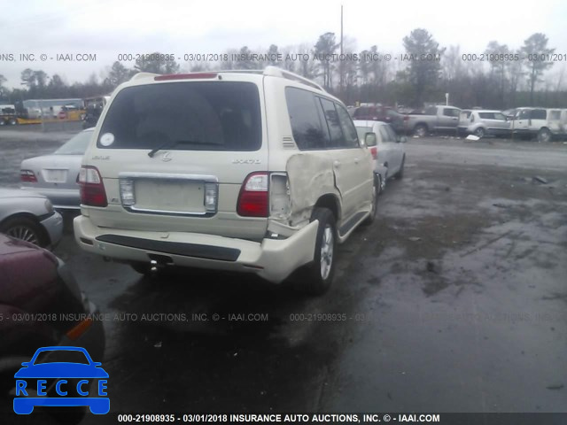 2005 LEXUS LX 470 JTJHT00W053549828 зображення 3