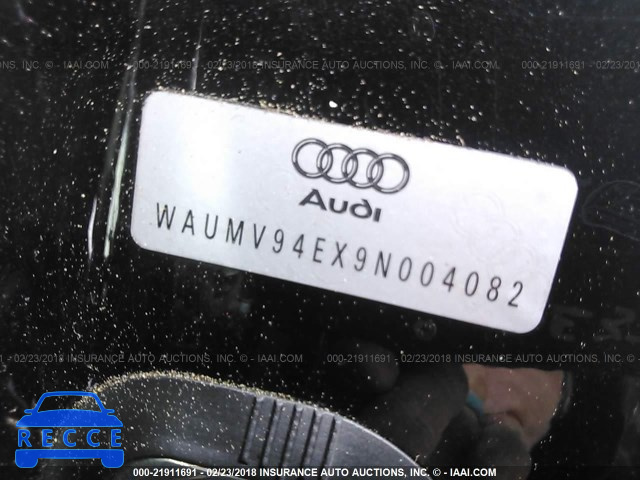 2009 AUDI A8 L QUATTRO WAUMV94EX9N004082 image 8