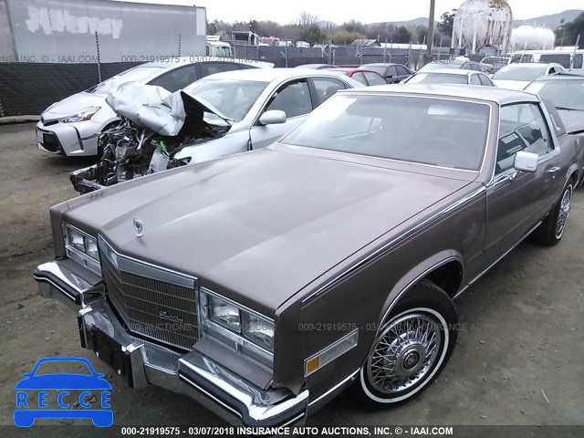 1984 CADILLAC ELDORADO 1G6AL5780EE619831 image 1