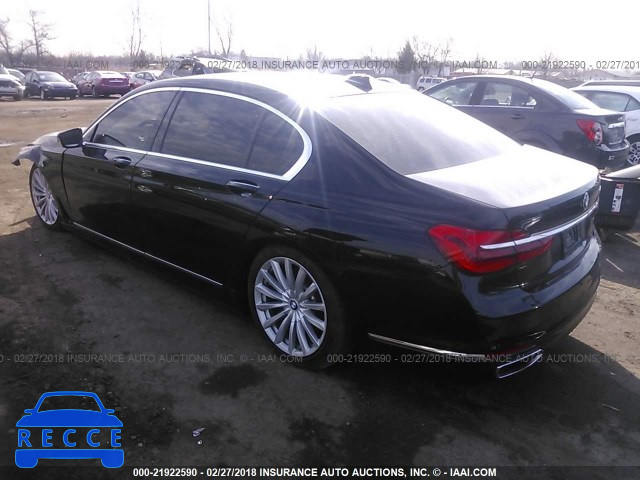 2016 BMW 740 I WBA7E2C5XGGD99858 зображення 2