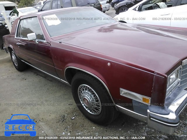 1984 CADILLAC ELDORADO 1G6AL5783EE636106 image 0