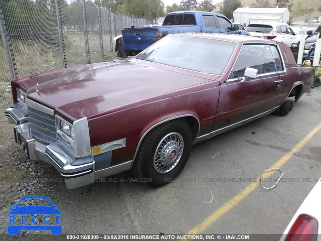 1984 CADILLAC ELDORADO 1G6AL5783EE636106 image 1