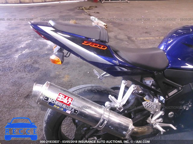2005 SUZUKI GSX-R750 K JS1GR7JA452107661 image 5