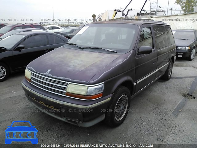 1992 PLYMOUTH VOYAGER LE 2P4GH55R0NR696279 image 1