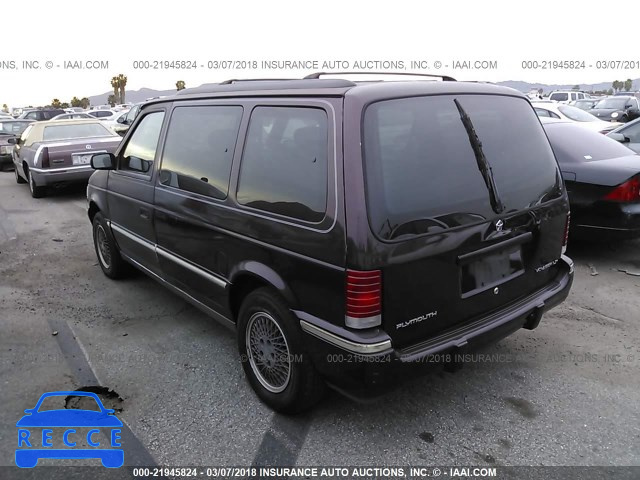 1992 PLYMOUTH VOYAGER LE 2P4GH55R0NR696279 image 2