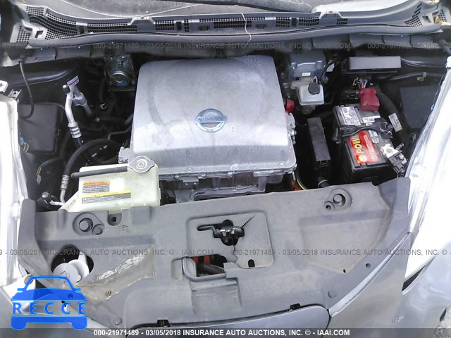 2014 NISSAN LEAF S/SV/SL 1N4AZ0CP6EC338212 зображення 9