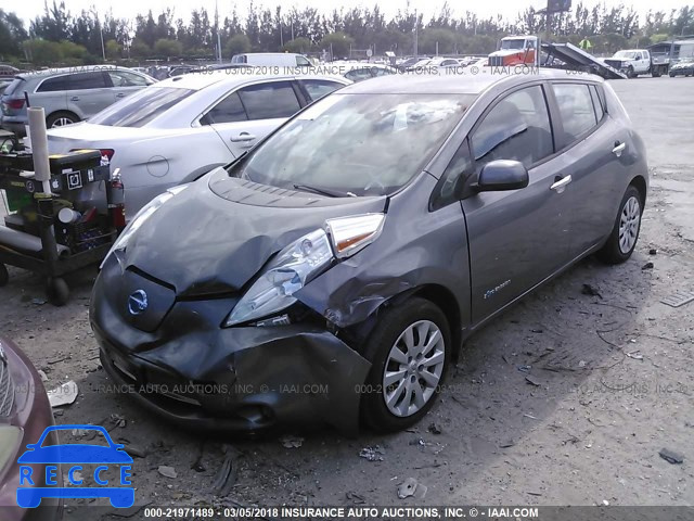 2014 NISSAN LEAF S/SV/SL 1N4AZ0CP6EC338212 image 1