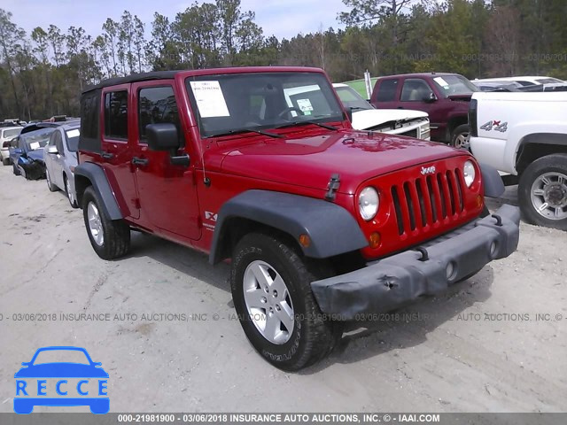 2008 JEEP WRANGLER UNLIMITE X 1J4GB39138L508733 image 0