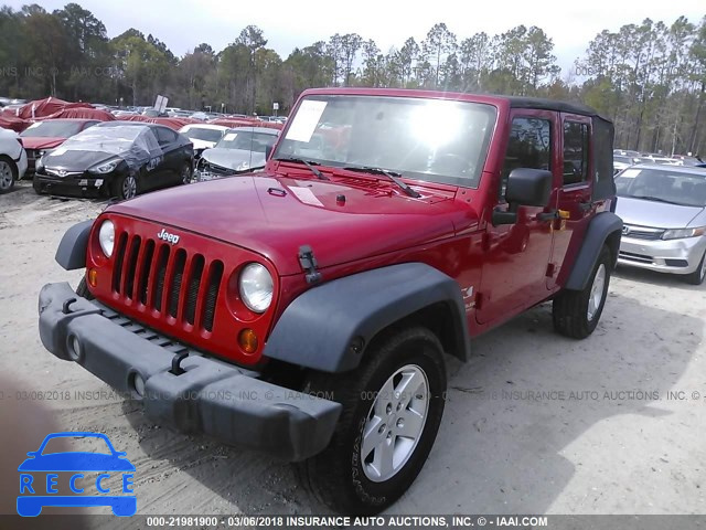 2008 JEEP WRANGLER UNLIMITE X 1J4GB39138L508733 image 1