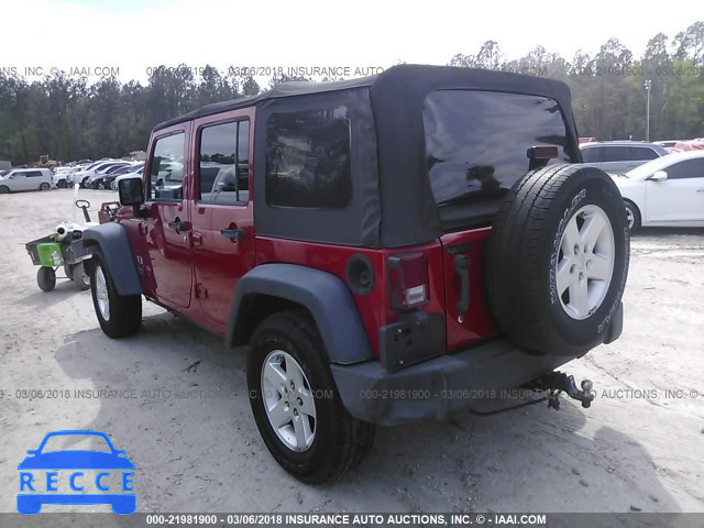 2008 JEEP WRANGLER UNLIMITE X 1J4GB39138L508733 image 2