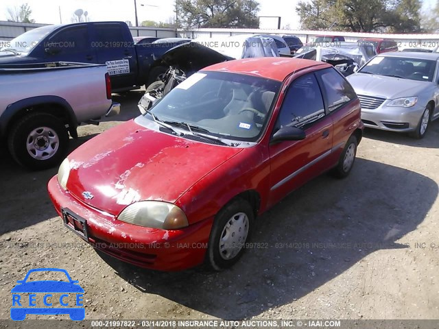 1999 CHEVROLET METRO LSI 2C1MR2227X6711260 зображення 1