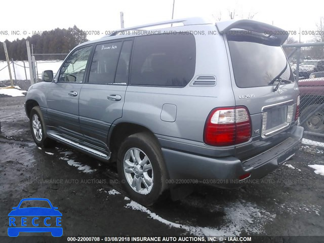 2004 LEXUS LX 470 JTJHT00W943539782 image 2