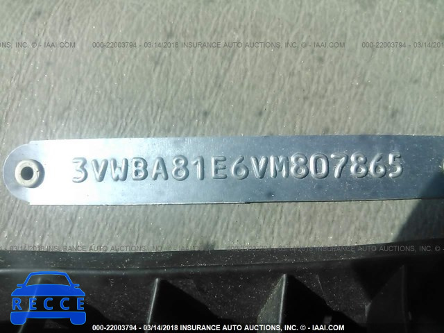 1997 VOLKSWAGEN CABRIO HIGHLINE 3VWBA81E6VM807865 image 8