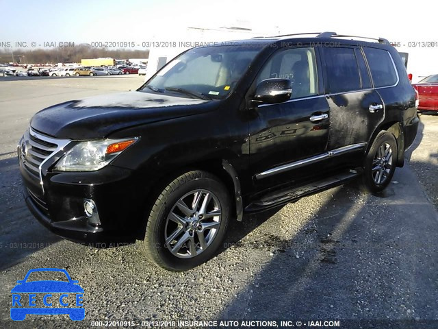 2013 LEXUS LX 570 JTJHY7AX3D4103425 зображення 1