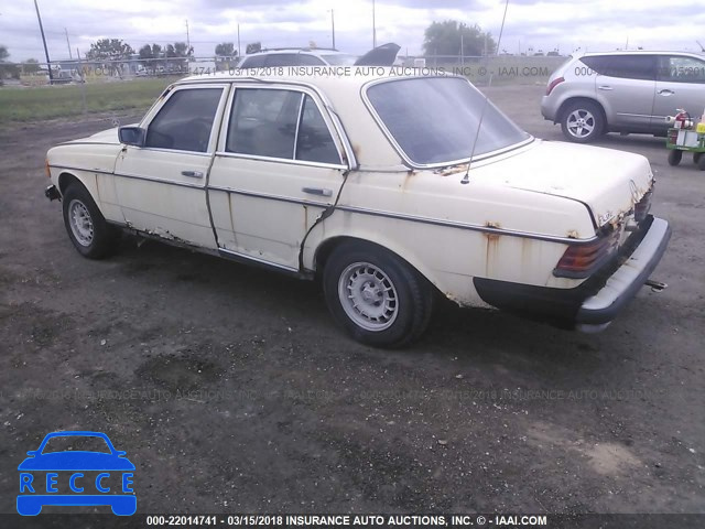 1982 MERCEDES-BENZ 240 D WDBAB23A4CB337812 image 2