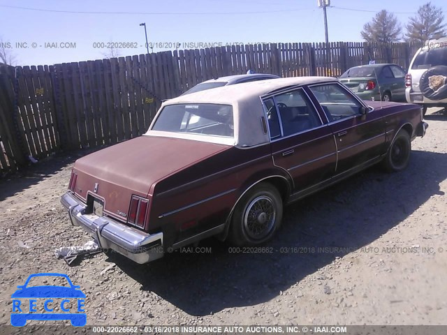 1984 OLDSMOBILE CUTLASS SUPREME BROUGHAM 1G3AM69Y2ER390574 image 3