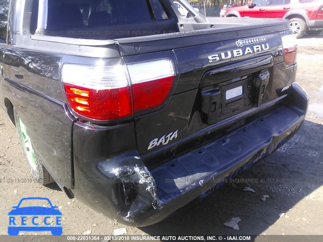 2006 SUBARU BAJA SPORT 4S4BT62C767106516 image 5