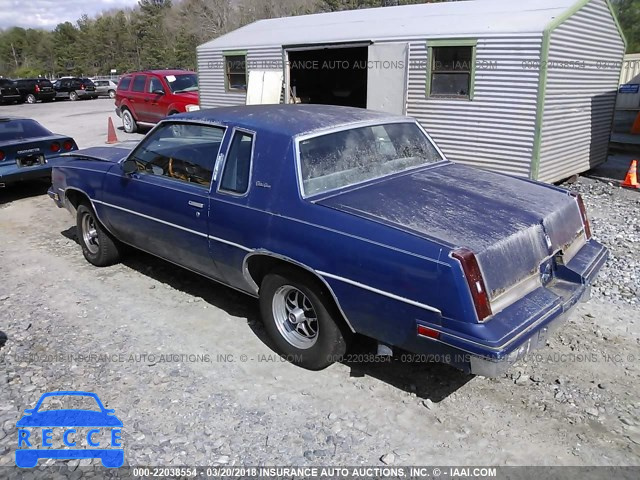 1987 OLDSMOBILE CUTLASS SUPREME 2G3GR11A0H2332385 зображення 2