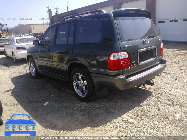 2000 LEXUS LX 470 JT6HT00W3Y0077236 image 2