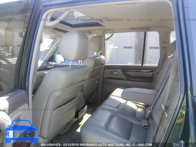 2000 LEXUS LX 470 JT6HT00W3Y0077236 image 7