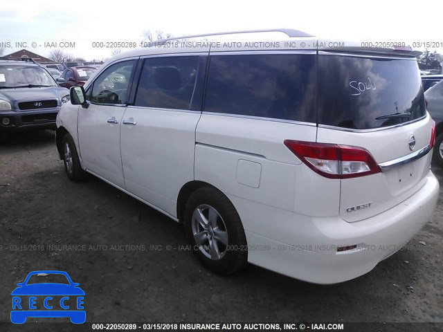 2016 NISSAN QUEST S/SV/SL/PLATINUM JN8AE2KP4G9156774 зображення 2