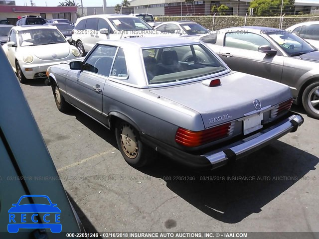 1987 MERCEDES-BENZ 560 SL WDBBA48D7HA066800 зображення 2