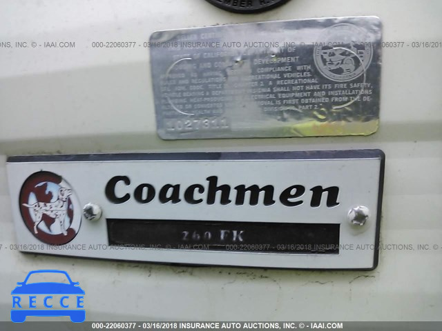 1990 COACHMEN CATALINA 1TC2B1295L1002012 зображення 6