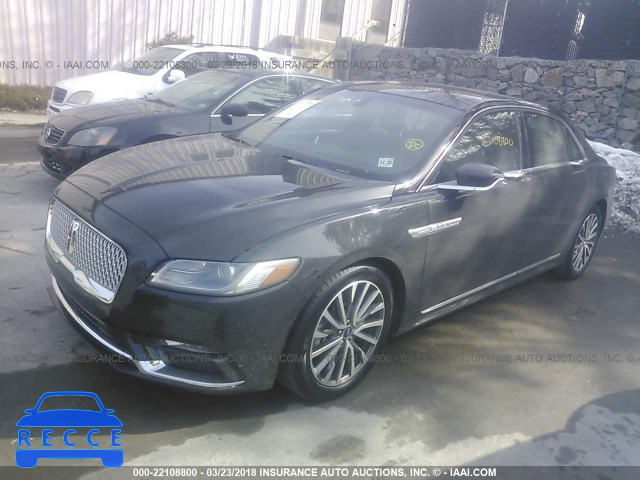 2017 LINCOLN CONTINENTAL SELECT 1LN6L9SK0H5609569 зображення 1