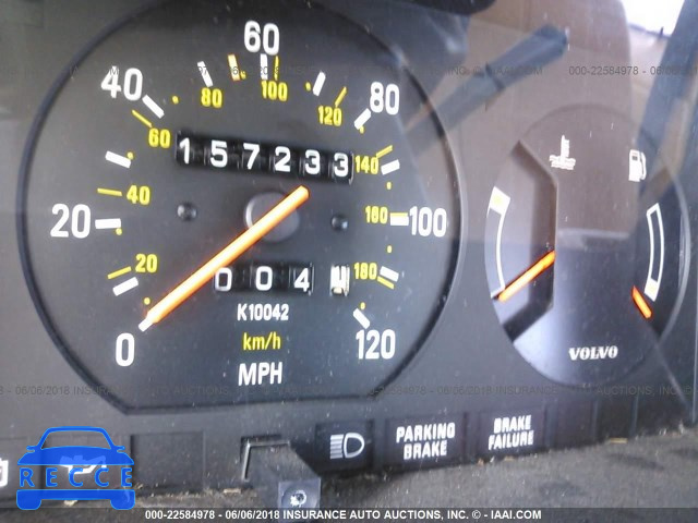 1987 VOLVO 244 DL/GL YV1AX8847H1241544 image 6
