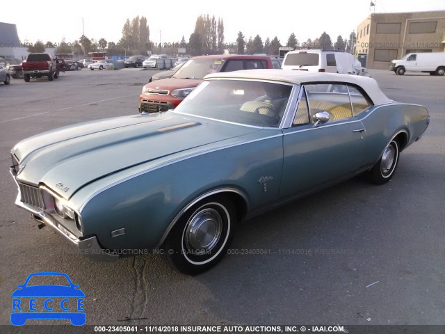 1968 OLDSMOBILE CUTLASS 336678M178487 image 1