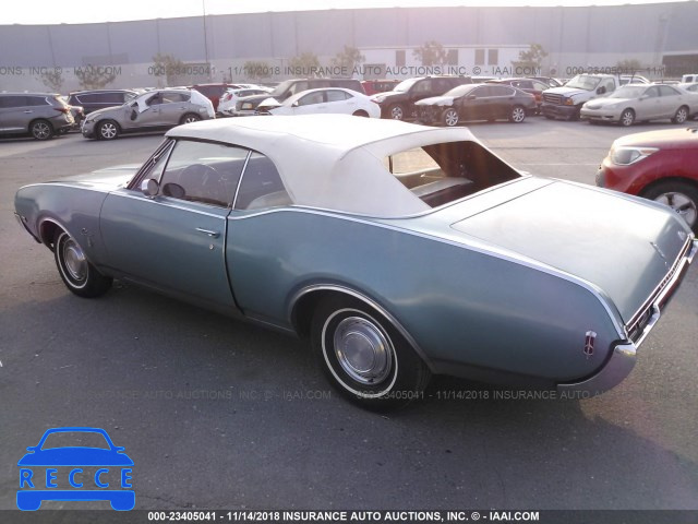 1968 OLDSMOBILE CUTLASS 336678M178487 image 2