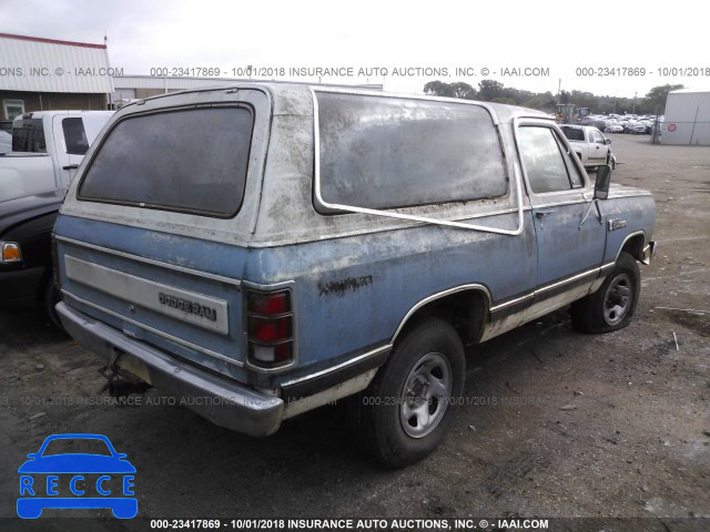 1984 DODGE RAMCHARGER AW-100 1B4GW12W3ES240981 image 3