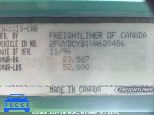 1997 FREIGHTLINER FLD FLD120 2FUYDCYB1VA620486 image 9