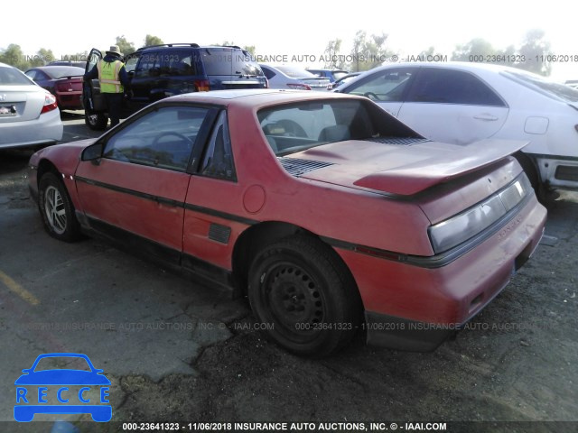 1986 PONTIAC FIERO SE 1G2PF3798GP235500 image 2