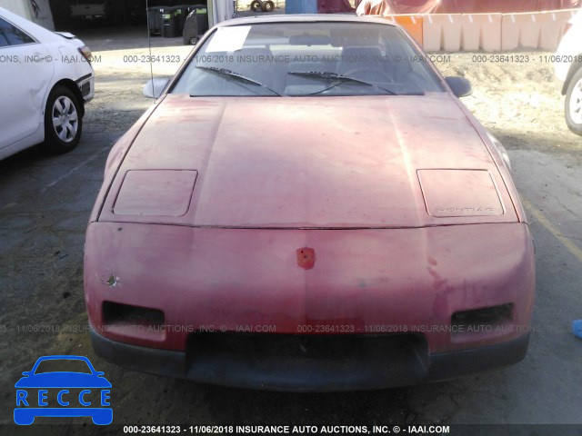 1986 PONTIAC FIERO SE 1G2PF3798GP235500 image 5