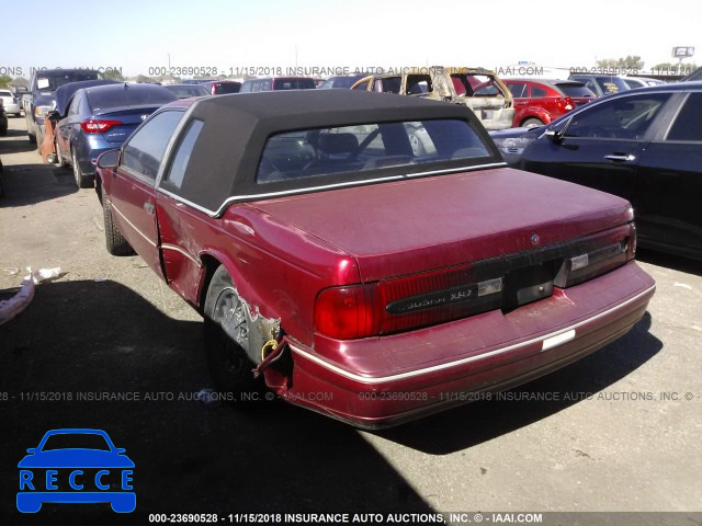 1993 MERCURY COUGAR XR7 1MEPM6243PH627517 image 2