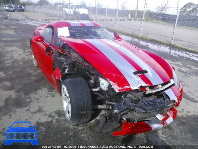 2006 DODGE VIPER SRT-10 1B3JZ69Z16V101219 image 0